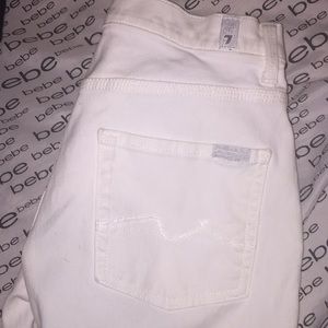 💯 % Authentic 7forAllManKind pure Snow White ❄️